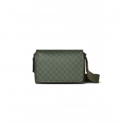 GUCCI GG BLACK MEDIUM CROSSBODY BAG 792124 (27*20*9cm)